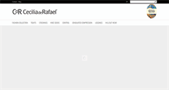 Desktop Screenshot of ceciliaderafael.com