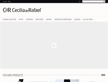 Tablet Screenshot of ceciliaderafael.com